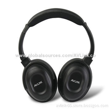 Infrared Wireless Headphones for Cars with Stereo Audio Mode and 10m Effective Range, A/B Channel